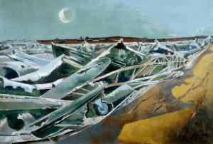 Totes Meer (Dead Sea) 1940-1 Paul Nash 1889-1946 Presented by the War Artists Advisory Committee 1946 http://www.tate.org.uk/art/work/N05717